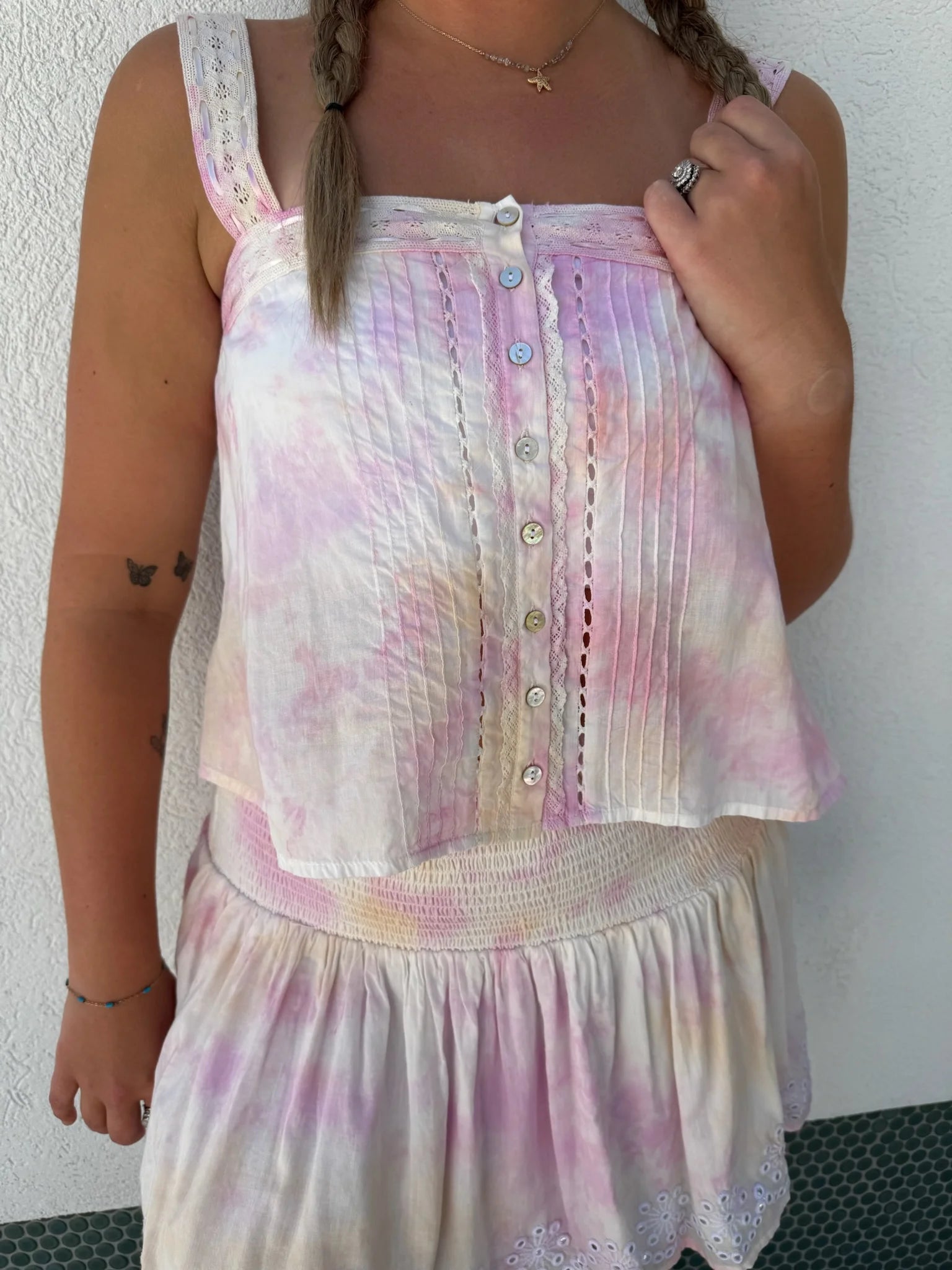 Fox In Gown | Clementine Tank Golden Hour | Top | Vagabond | Apparel | Boutique