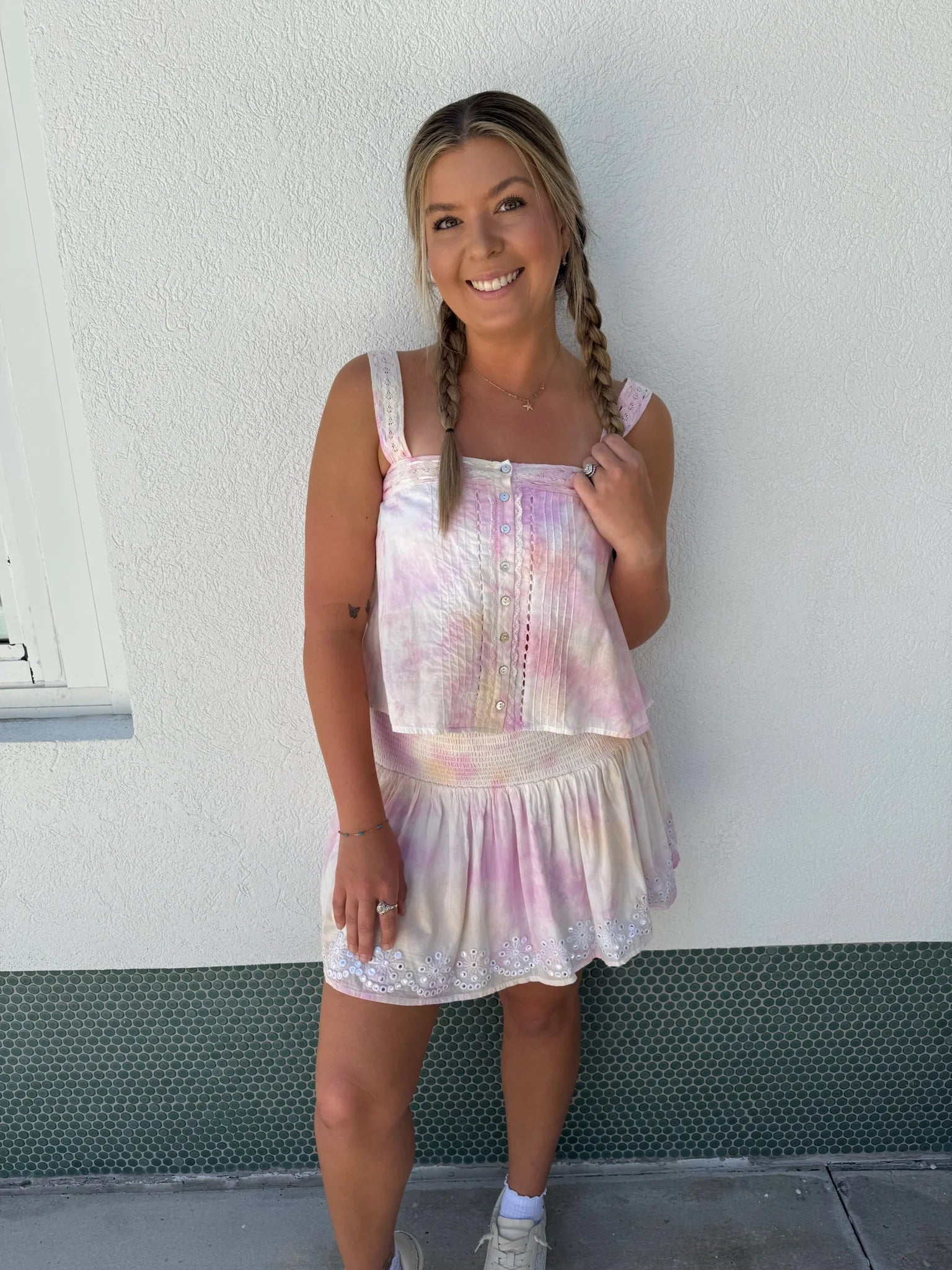 Fox In Gown | Clementine Tank Golden Hour | Full | Vagabond | Apparel | Boutique