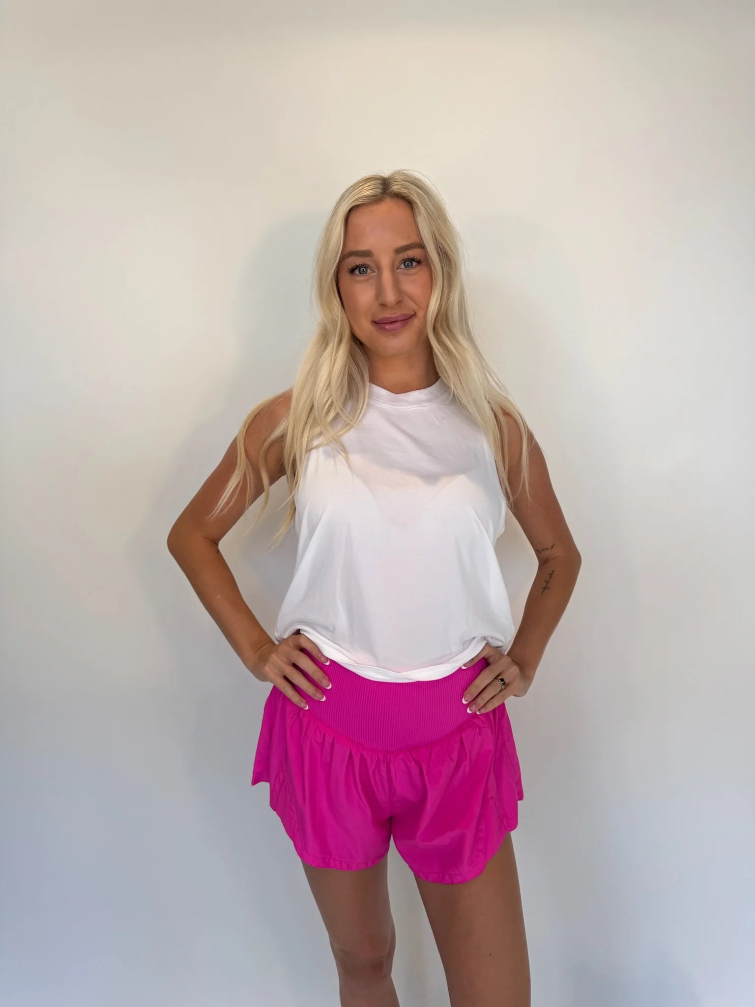 Free People | Carpe Diem Shorts | Fuchsia Flirt | Model | Vagabond | Apparel | Boutique