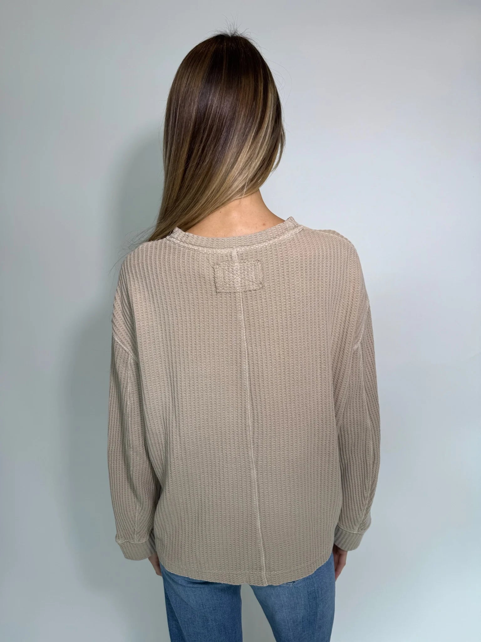 Free People | Dawson Pocket Thermal | Back | Vagabond | Apparel | Boutique