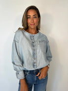 Free People | Denim Dreaming Pullover | Vagabond | Apparel | Boutique