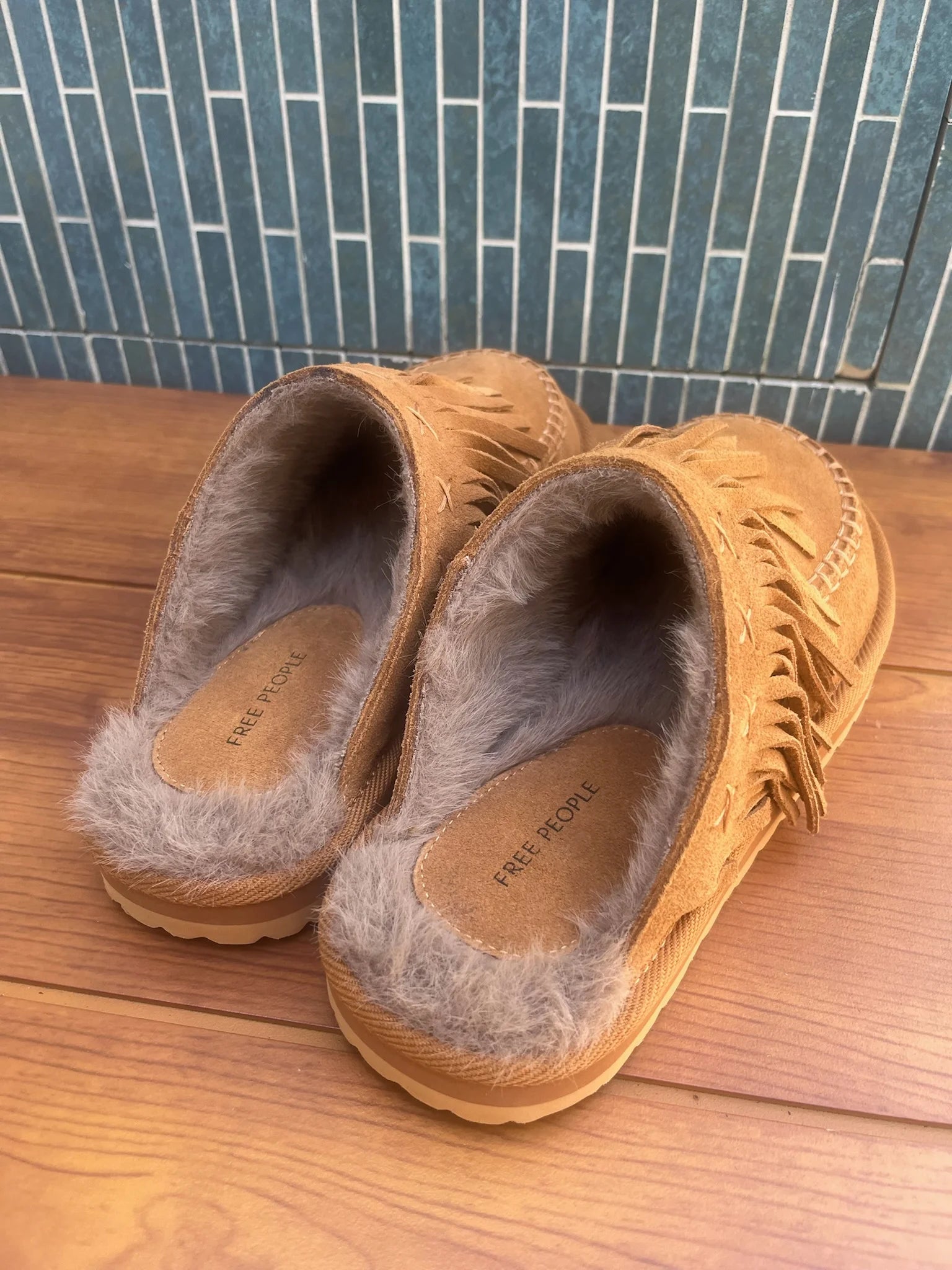 Free People | Fallon Fringe Mule | Back | Vagabond | Apparel | Boutique