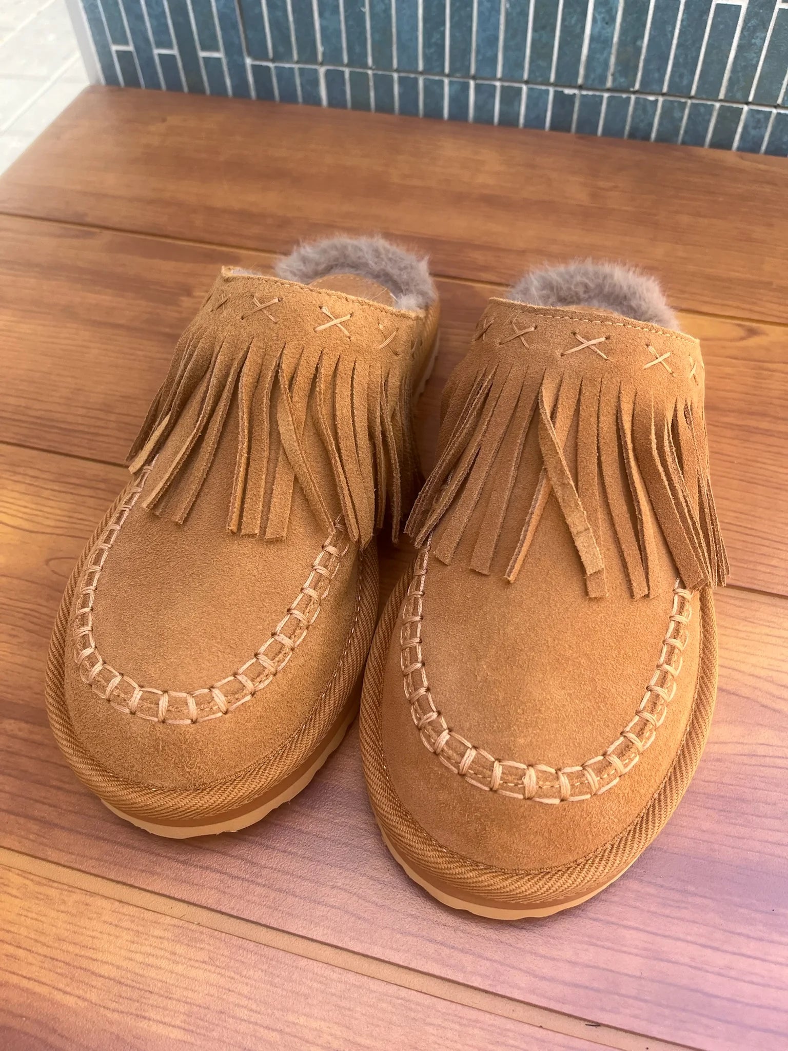 Free People | Fallon Fringe Mule | Front | Vagabond | Apparel | Boutique