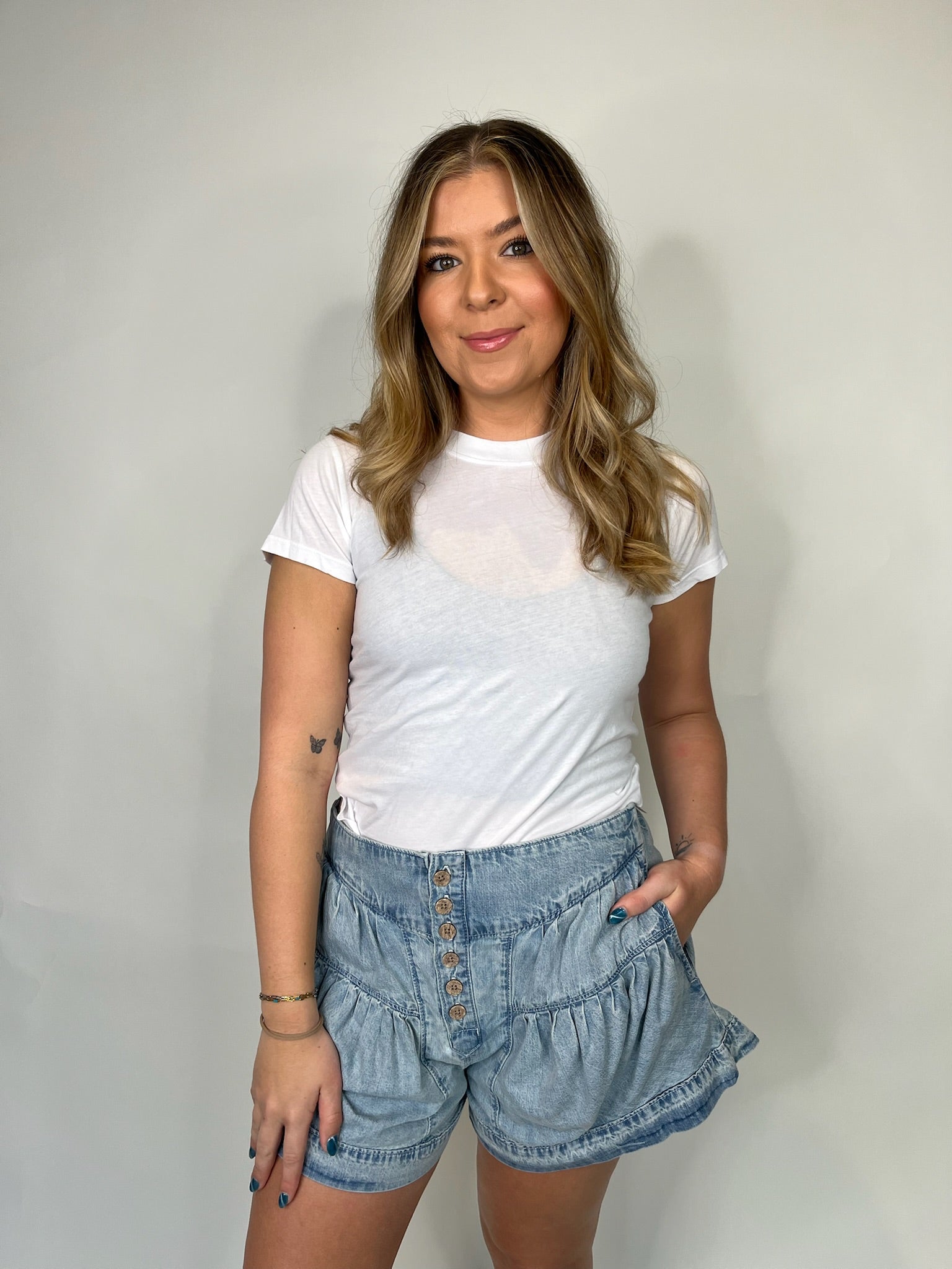 Free People Fleur Denim Short | Vagabond Apparel Boutique