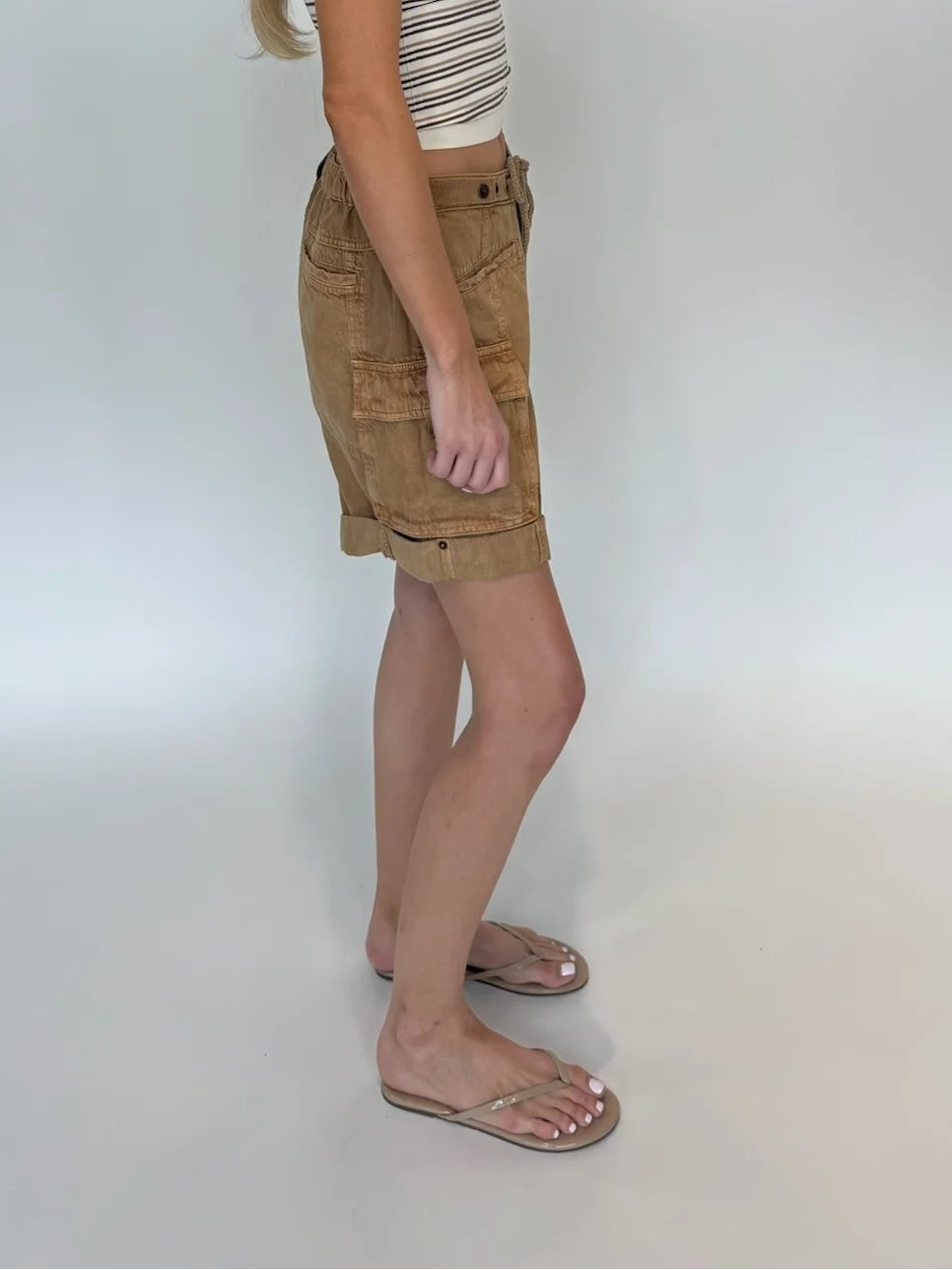 Free People | Frankie Washed Short | Side | Vagabond | Apparel | Boutique