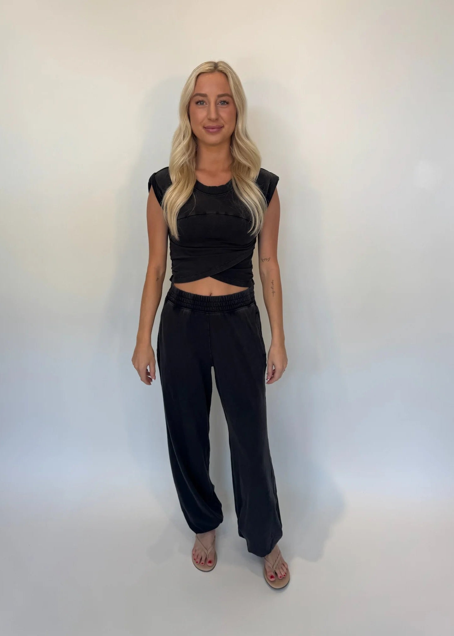 Free People | Hot Shot Crossover Set | Black | Vagabond | Apparel | Boutique