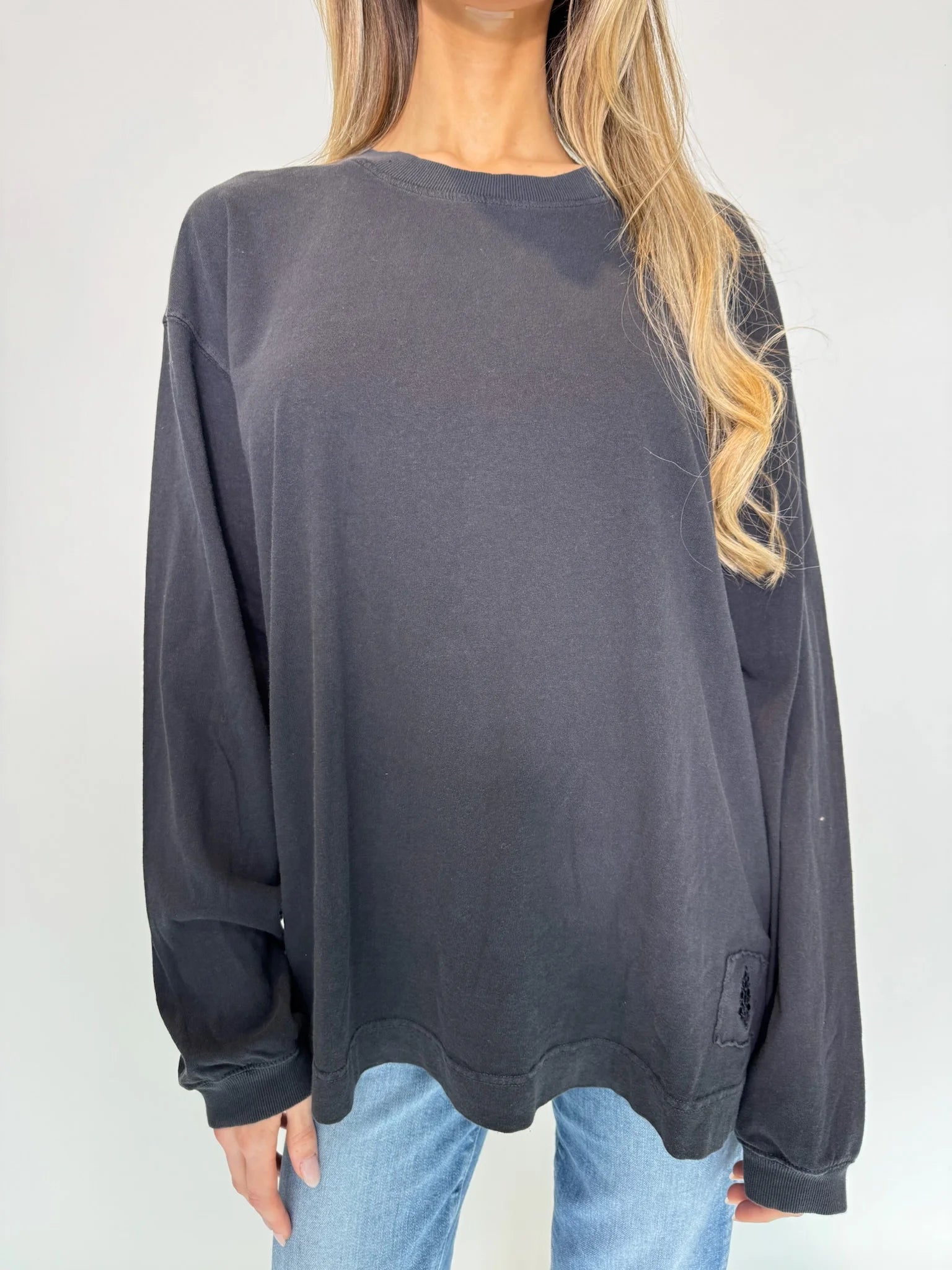 Free People | Hustle Layer | Black | Front | Vagabond | Apparel | Boutique