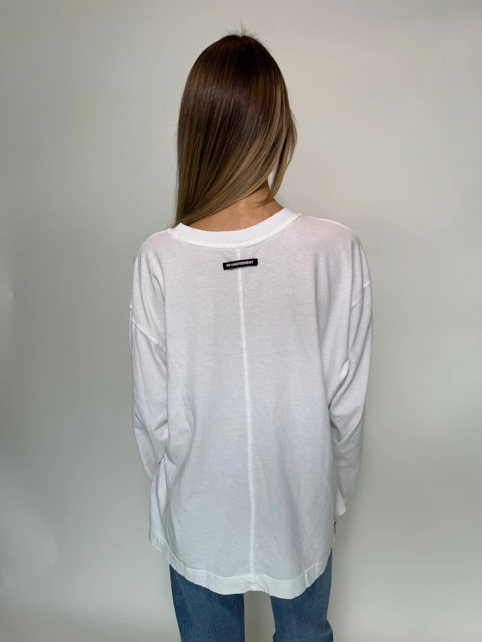 Free People | Hustle Layer | White | Back | Vagabond | Apparel | Boutique