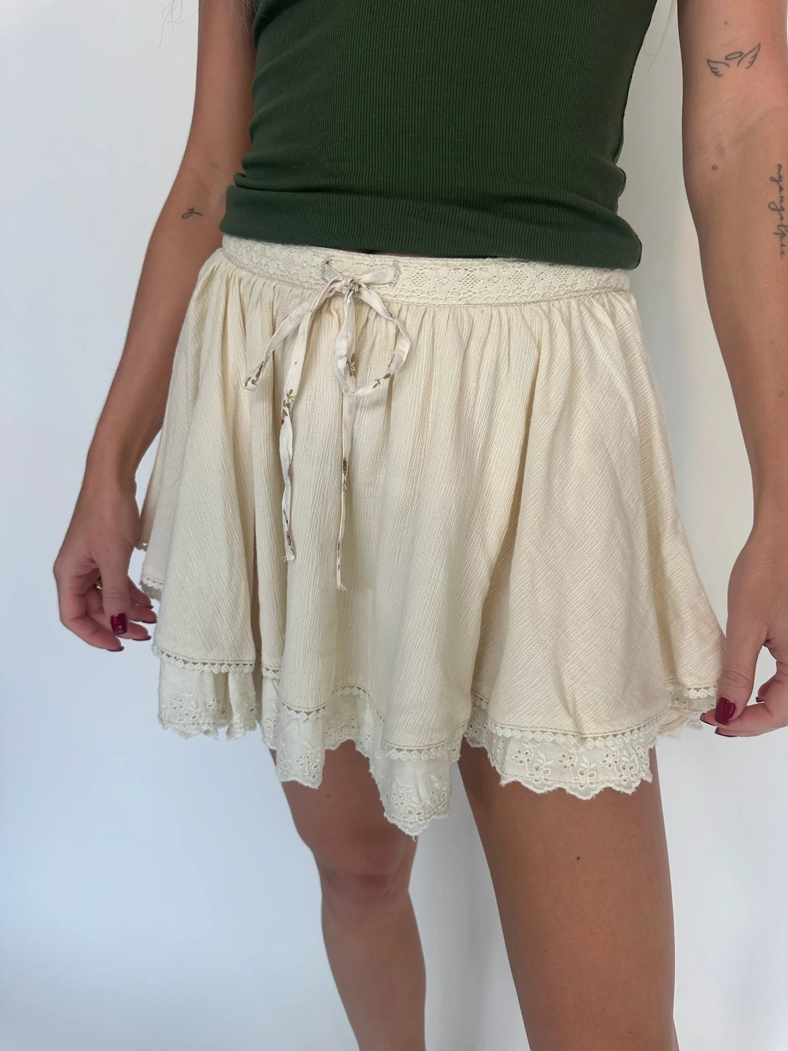 Free People | Lady Tulip | Mini Skirt | Tea | Vagabond | Apparel | Boutique