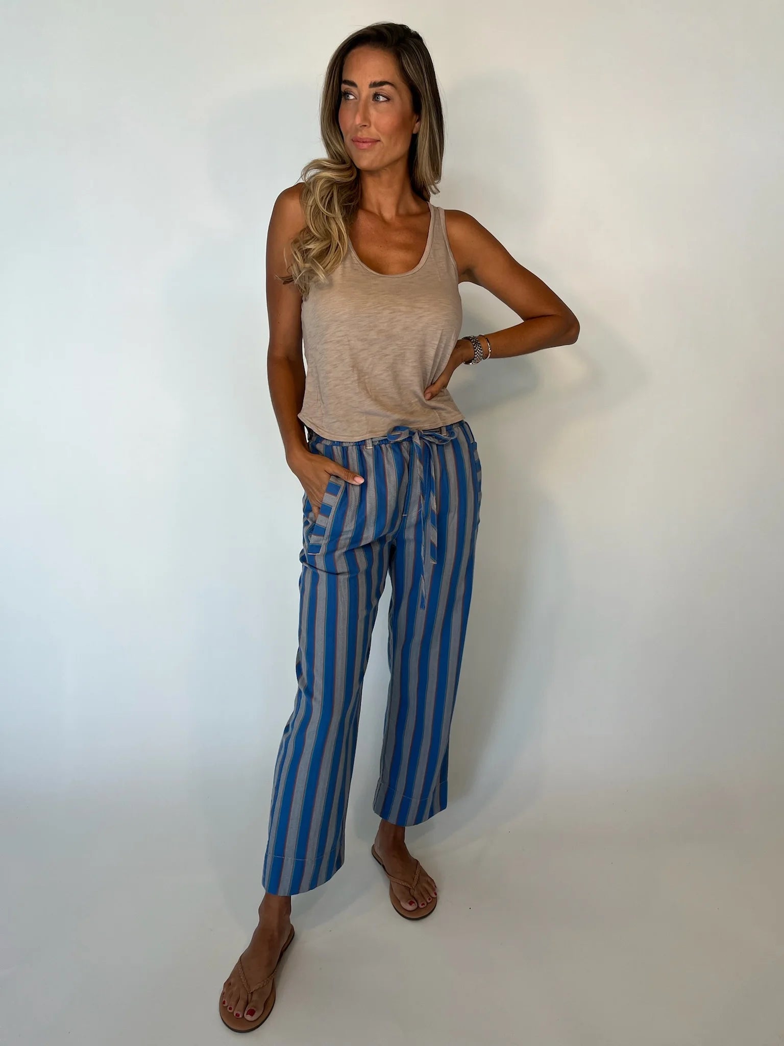 Free |People | Marielle Trouser | Sapphire | Vagabond | Apparel | Boutique