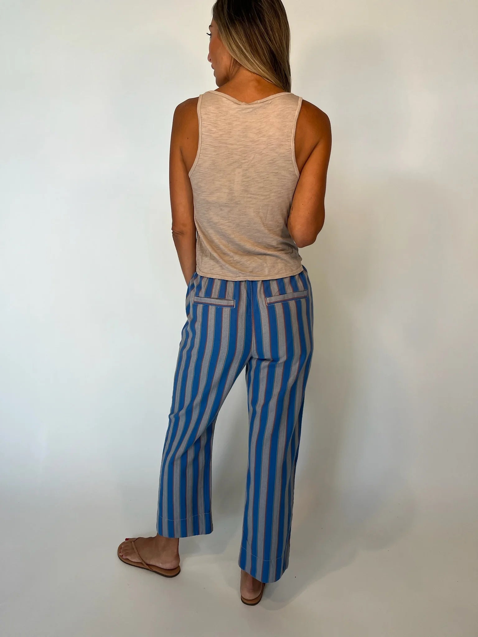 Free | People | Marielle Trouser | Sapphire | Vagabond | Apparel | Boutique