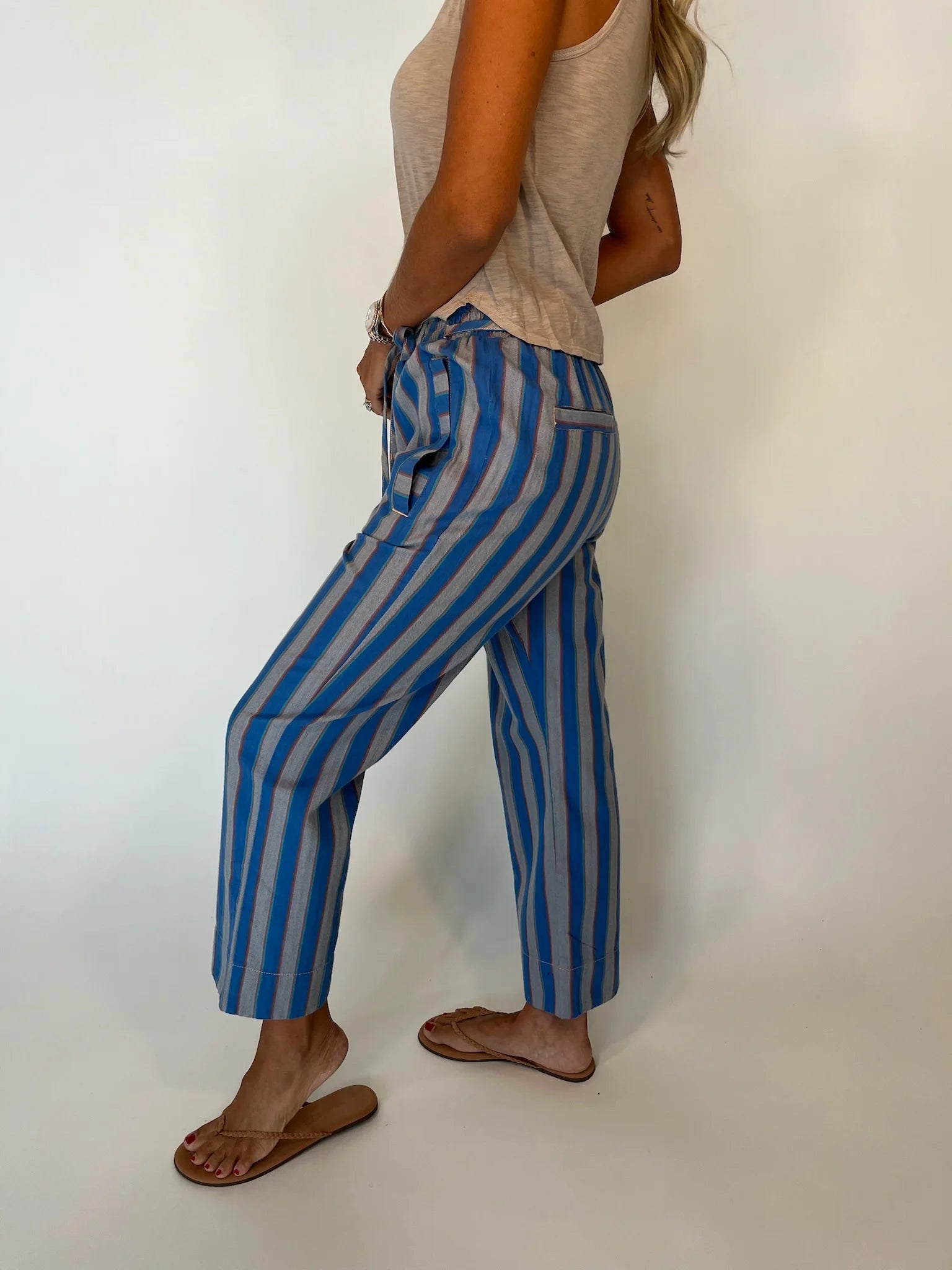 Free | People | Marielle Trouser | Sapphire | Vagabond | Apparel | Boutique