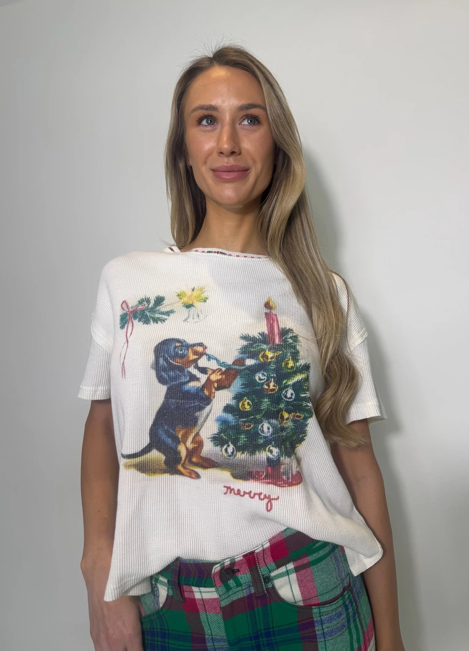 Free People | Merry Meowy Tee | Ivory | Vagabond | Apparel | Boutique