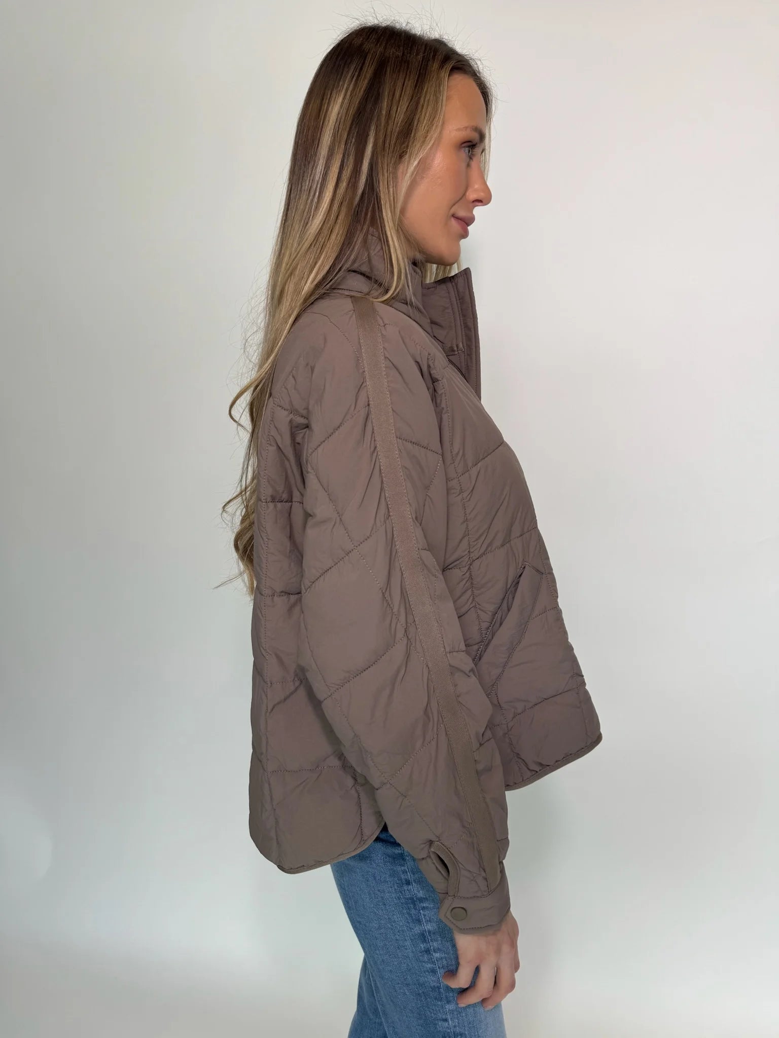 Free People | Pippa Packable Puffer Jacket | Side | Vagabond | Apparel | Boutique
