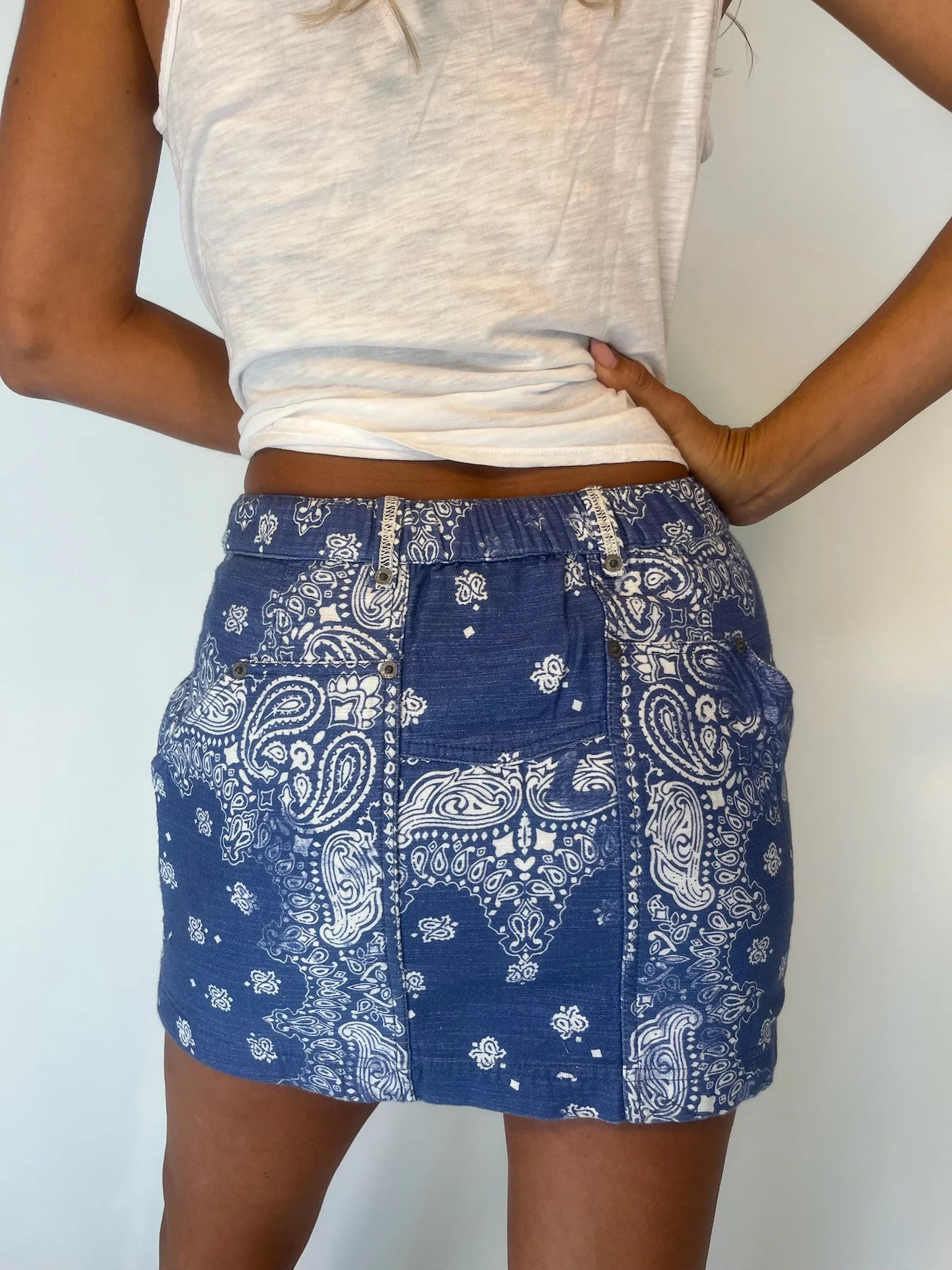 Free People | River Canyon Printed Mini Skirt | Vagabond | Apparel | Boutique