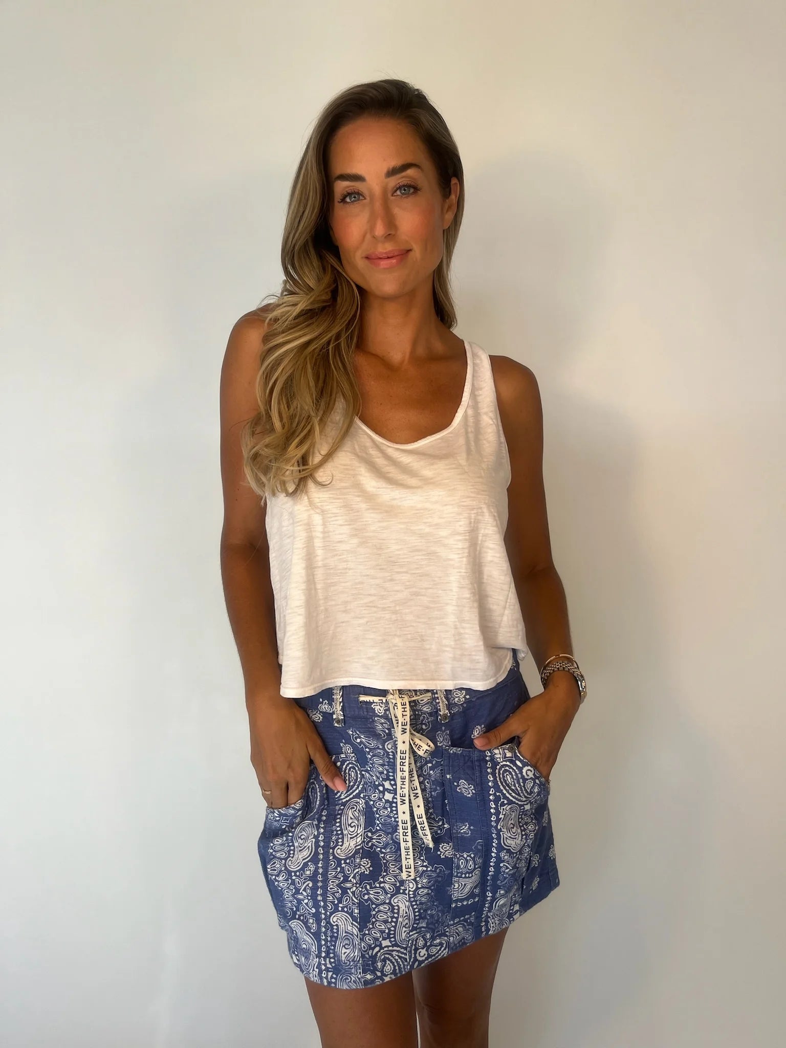 Free People | River Canyon Printed Mini Skirt | Vagabond | Apparel | Boutique