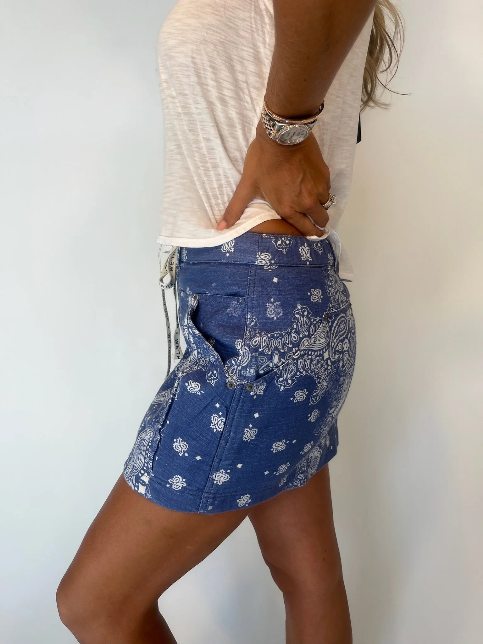 Free People | River Canyon Printed Mini Skirt | Vagabond | Apparel | Boutique