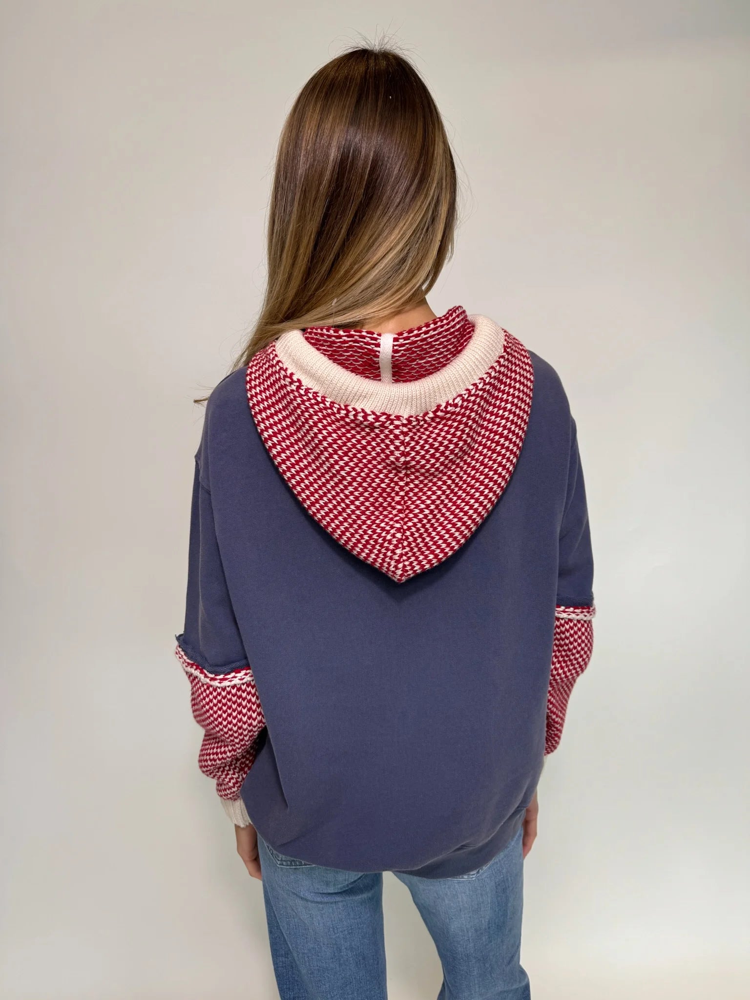 Free People | Snug Bonnet Sweatshirt | Back | Vagabond | Apparel | Boutique