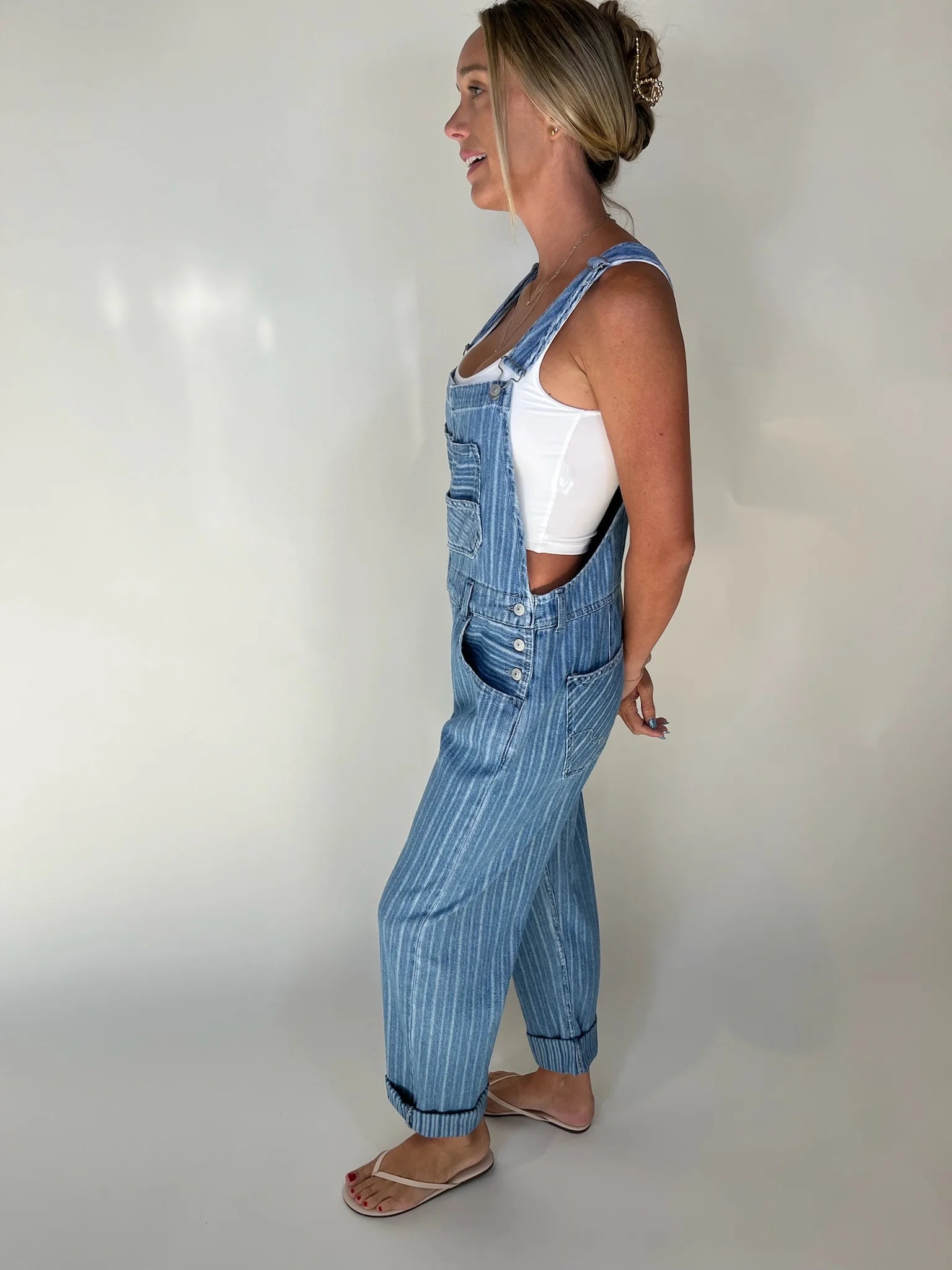 Free People | Ziggy Striped Overall | Beachcomber | Vagabond | Apparel | Boutique