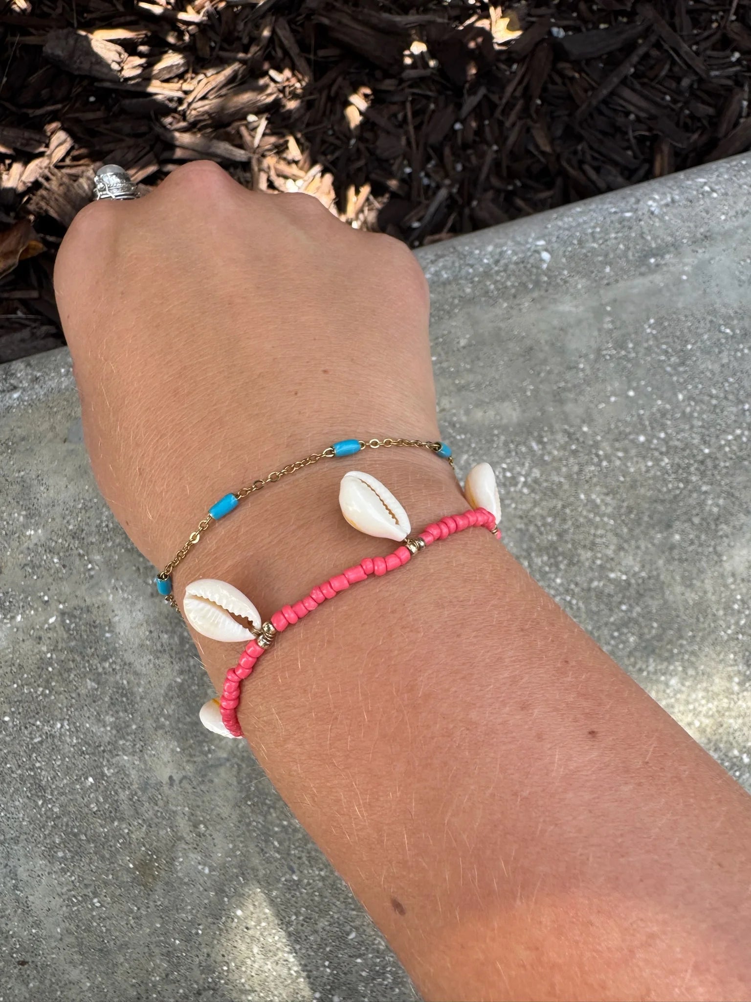 GSA | Multi Cowry Shell Bead Bracelet | Vagabond | Apparel | Boutique