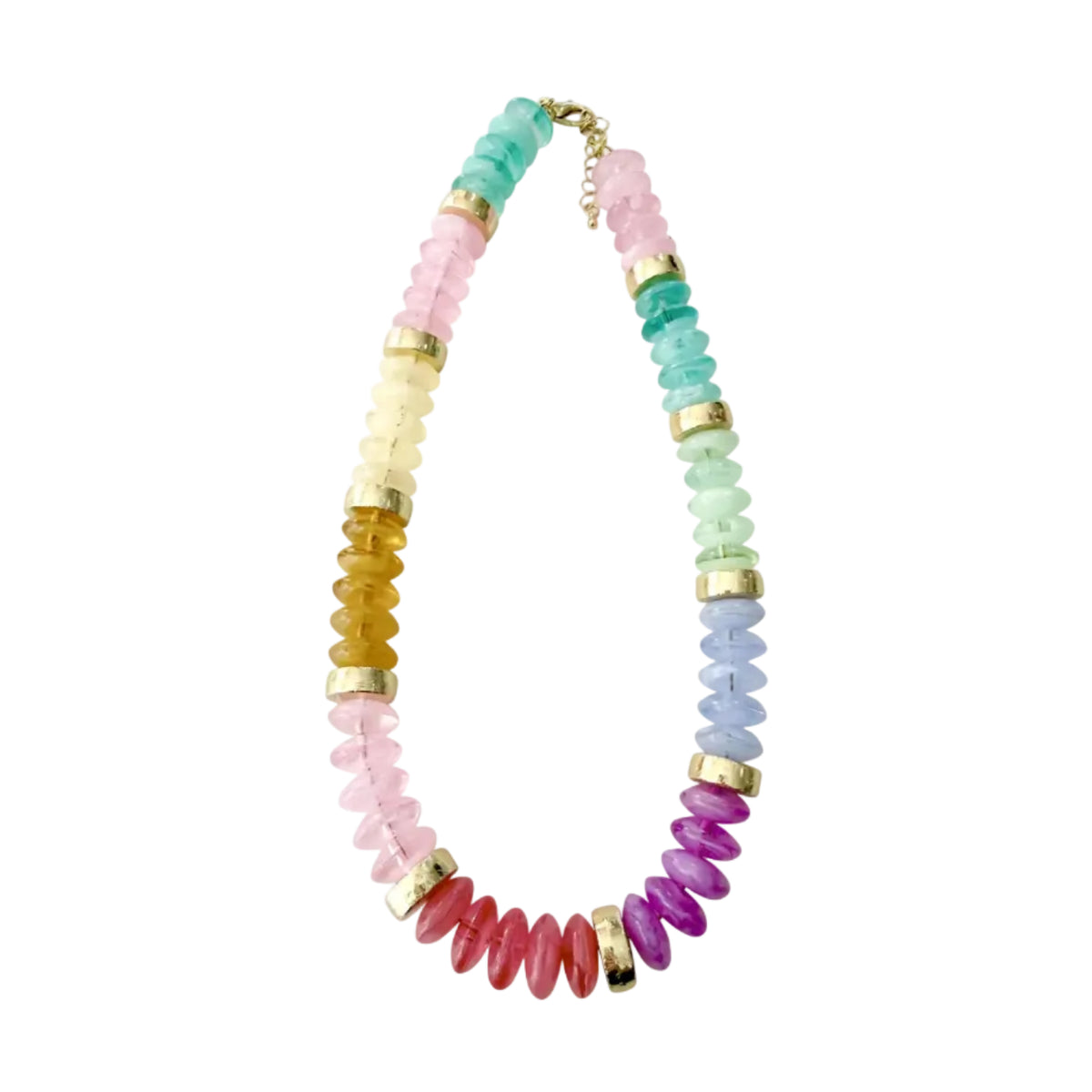 Gemelli | Calloway Beaded Disc Necklace | Vagabond | Apparel | Boutique