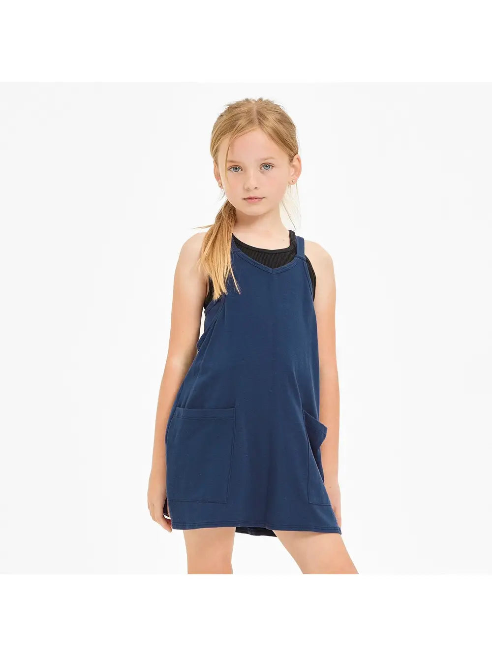 Good Girl | Romper Dress | Navy | Vagabond | Apparel | Boutique