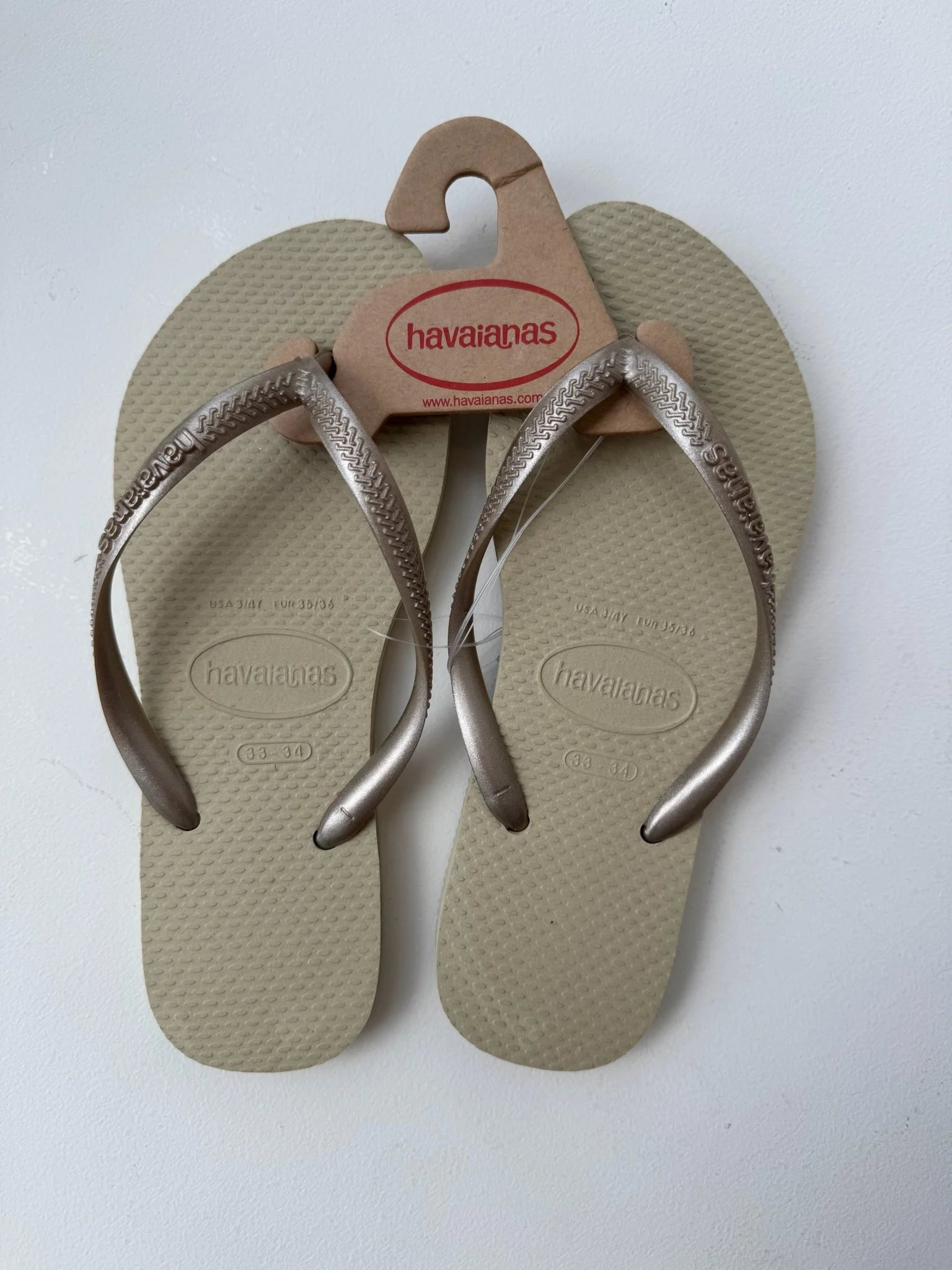 Havaianas | Kids Slim Sandal Sand Grey | Vagabond | Apparel | Boutique