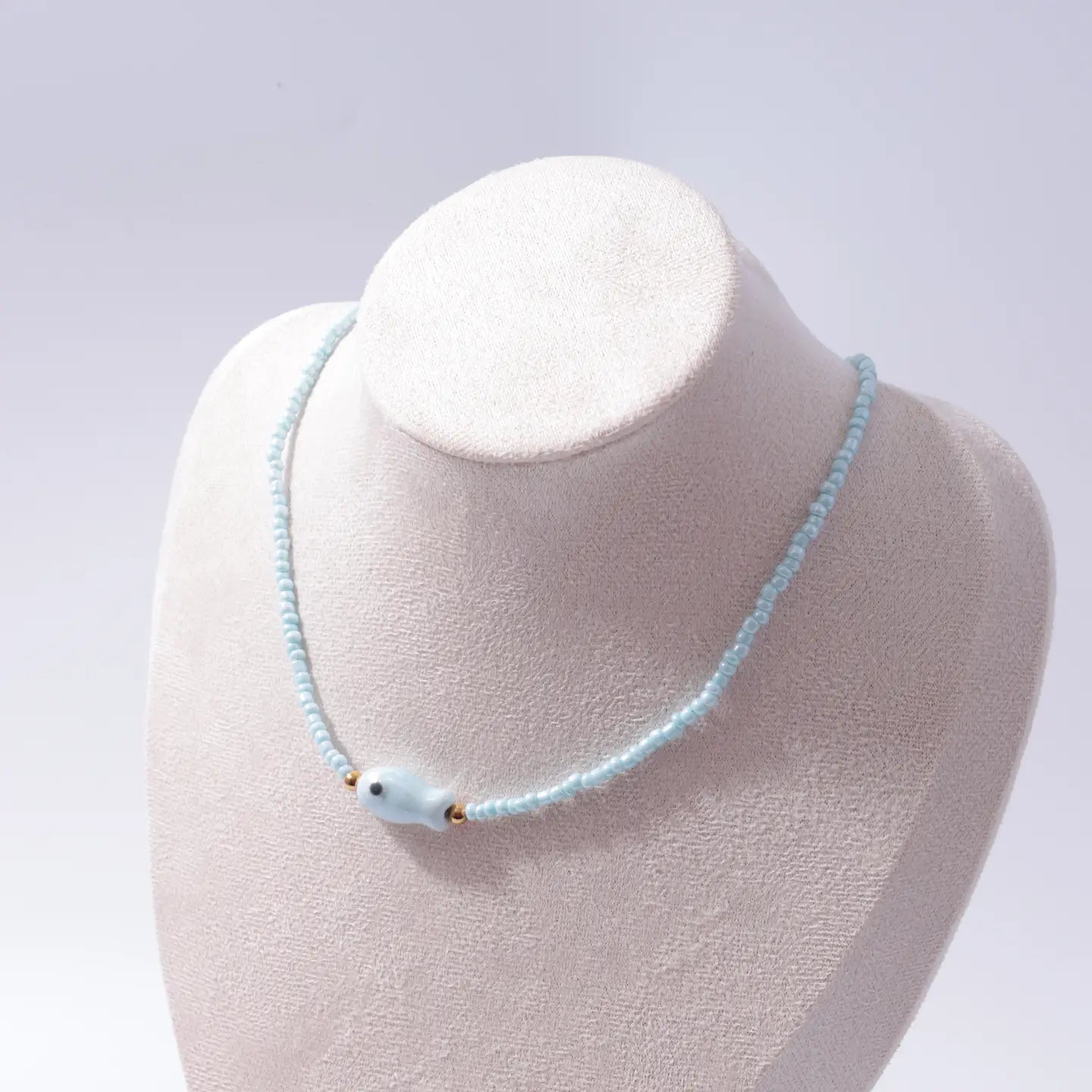 Haven | Good Luck Fish Bahama Wood Bead Necklace | Vagabond | Apparel | Boutique