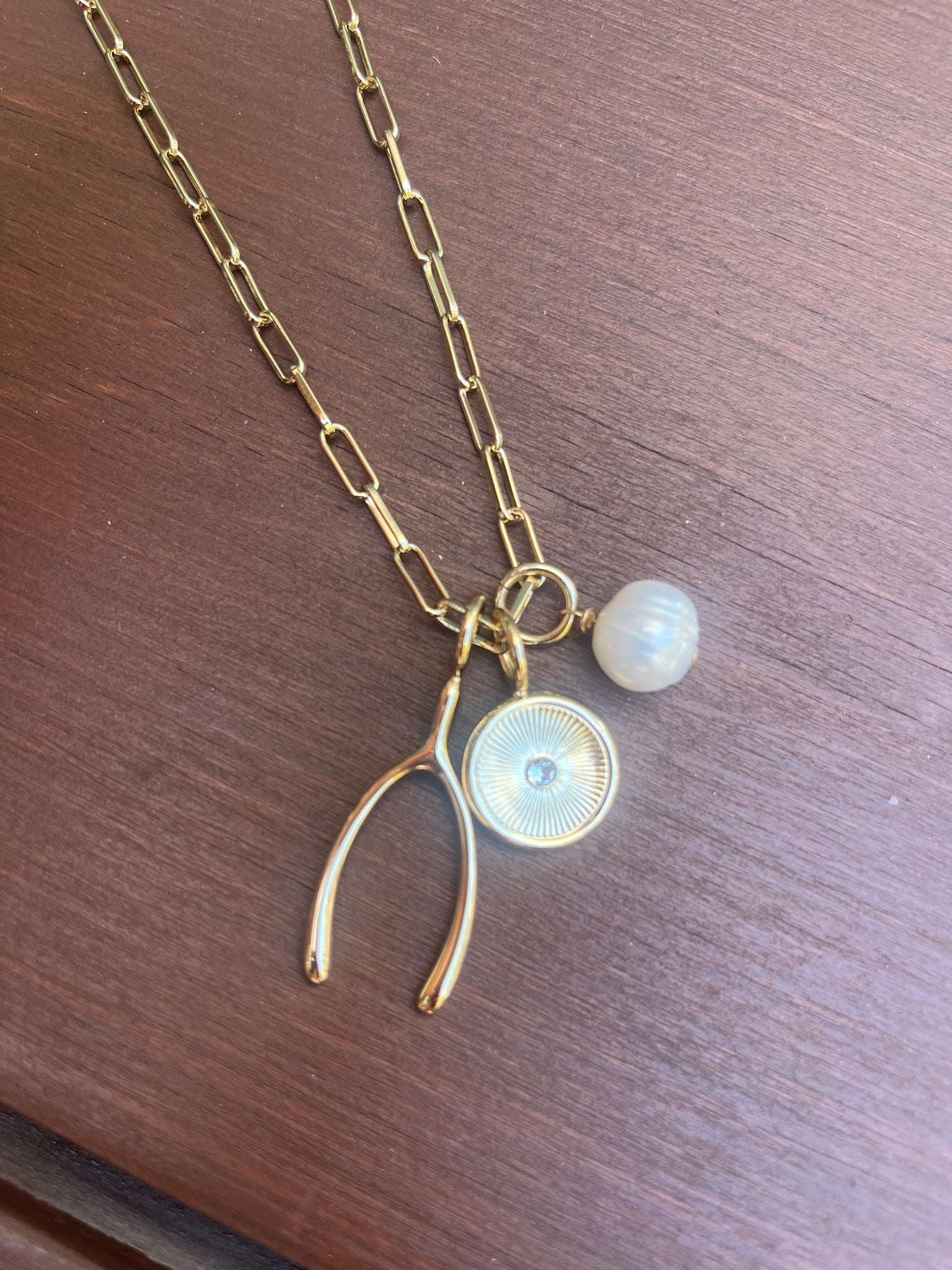 Eklexic Make A Wish Charm Necklace | Vagabond Apparel Boutique