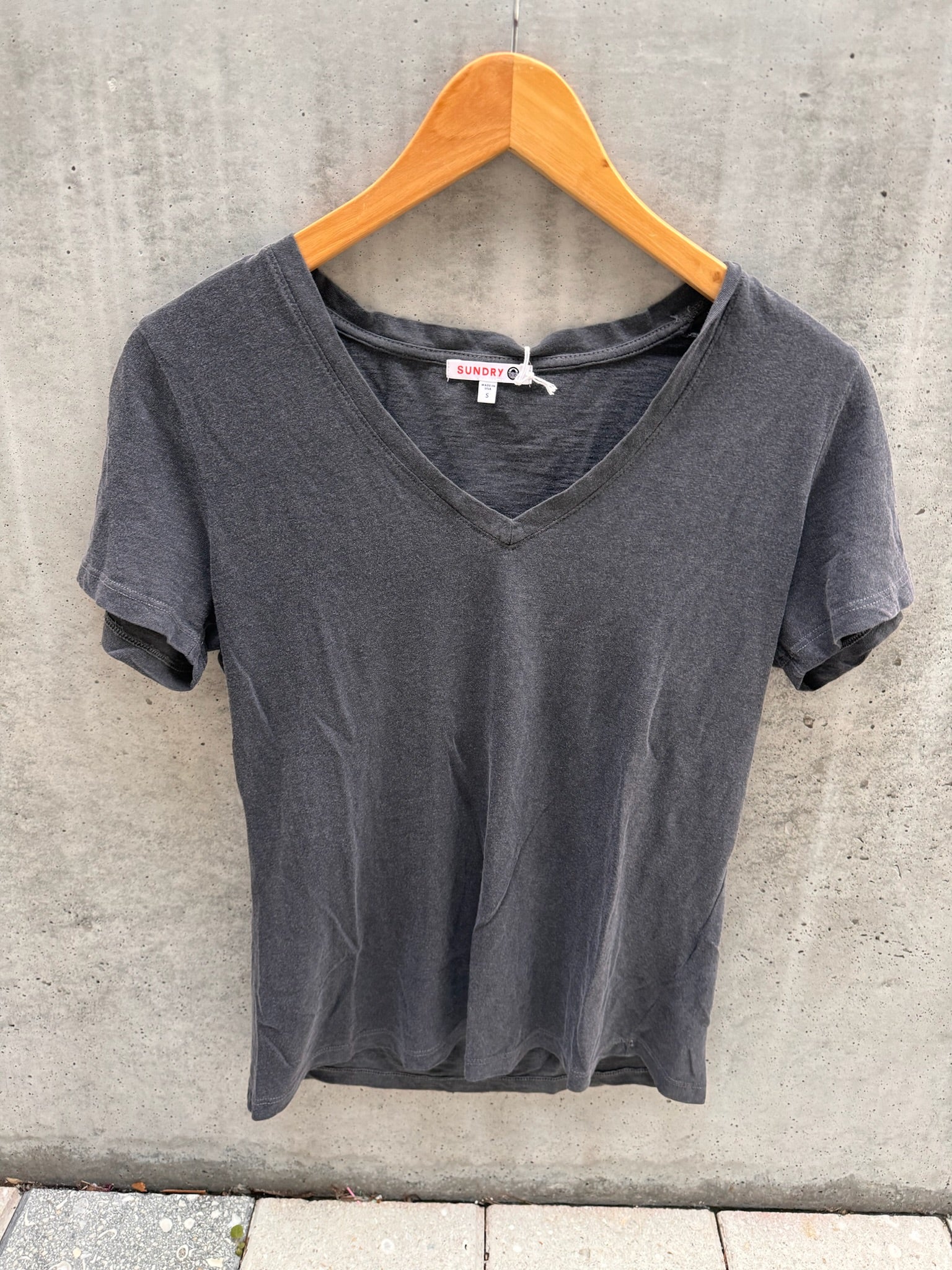 Sundry V-Neck Tee | Vagabond Apparel Boutique