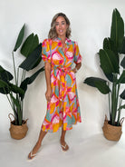 Farylina Shirt Dress Brights | Vagbond Apparel Boutique
