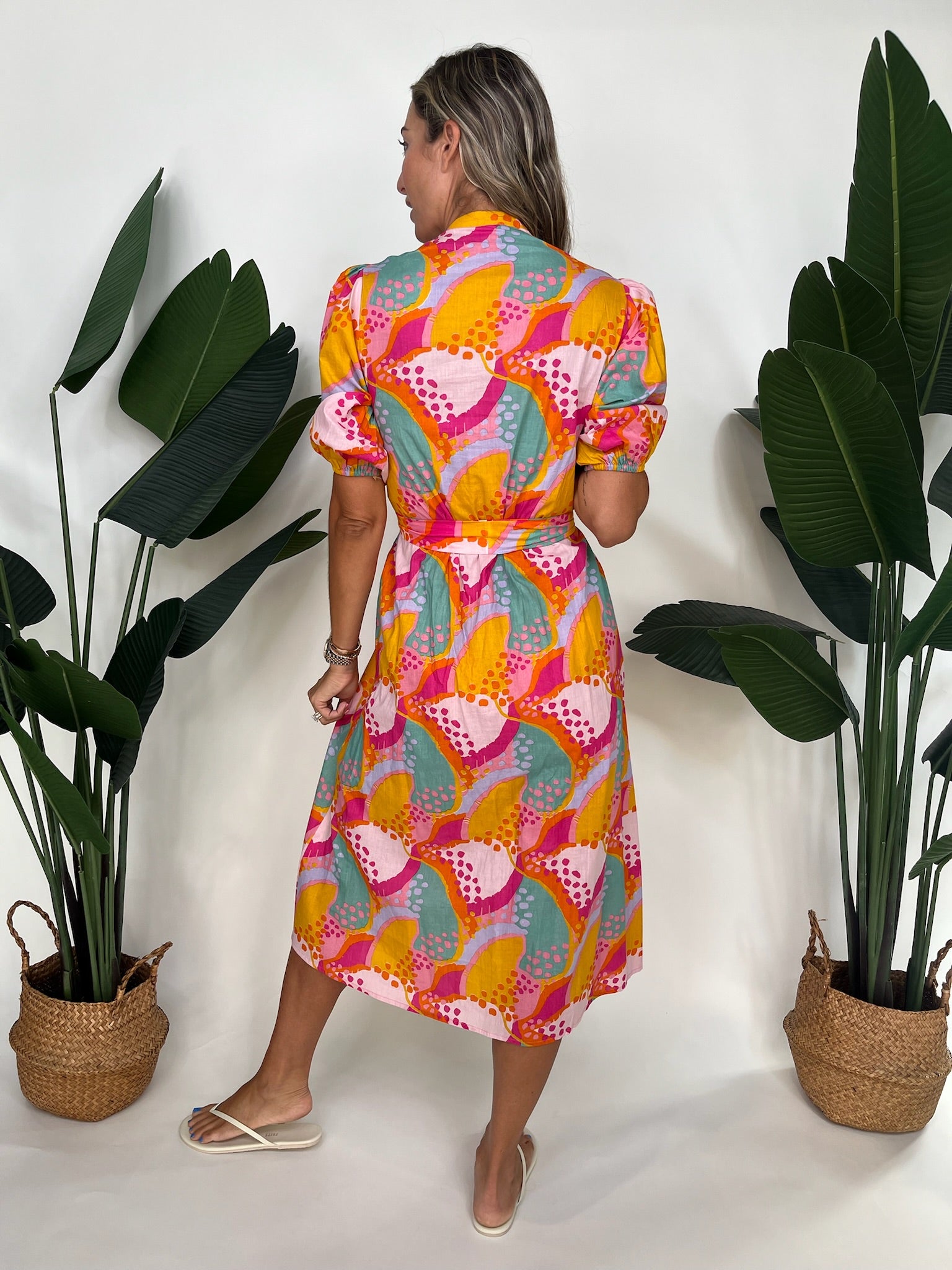 Farylina Shirt Dress Brights | Vagbond Apparel Boutique