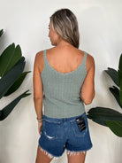 Splendid Poppy Sweater Tank Lagoon | Vagabond Apparel Boutique