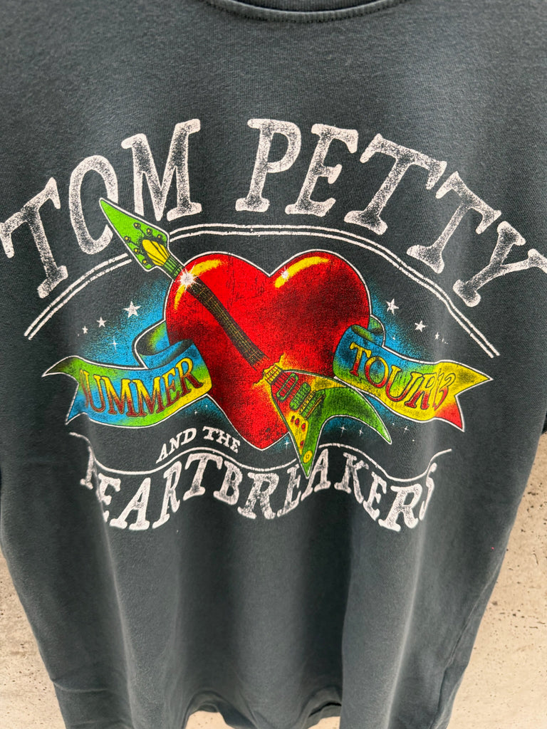 Daydreamer Tom Petty Summer 13' Tour Tee Vintage Black