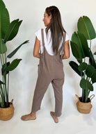 Bobi Low Neck Overall With Pockets | Vagabond Apparel Boutique