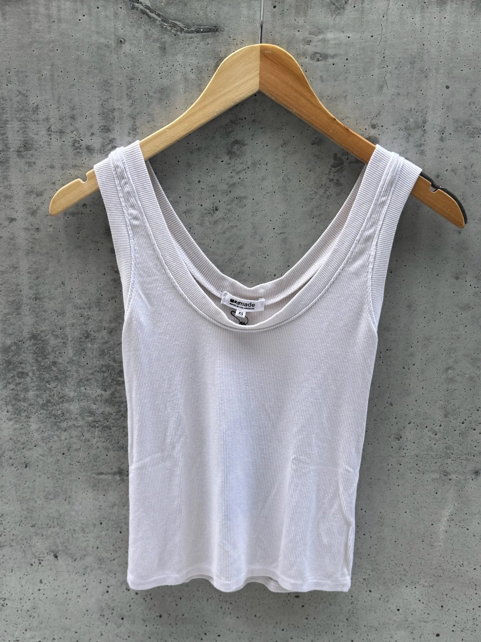LA Made | New You Tank | Ecru | Vagabond | Apparel | Boutique