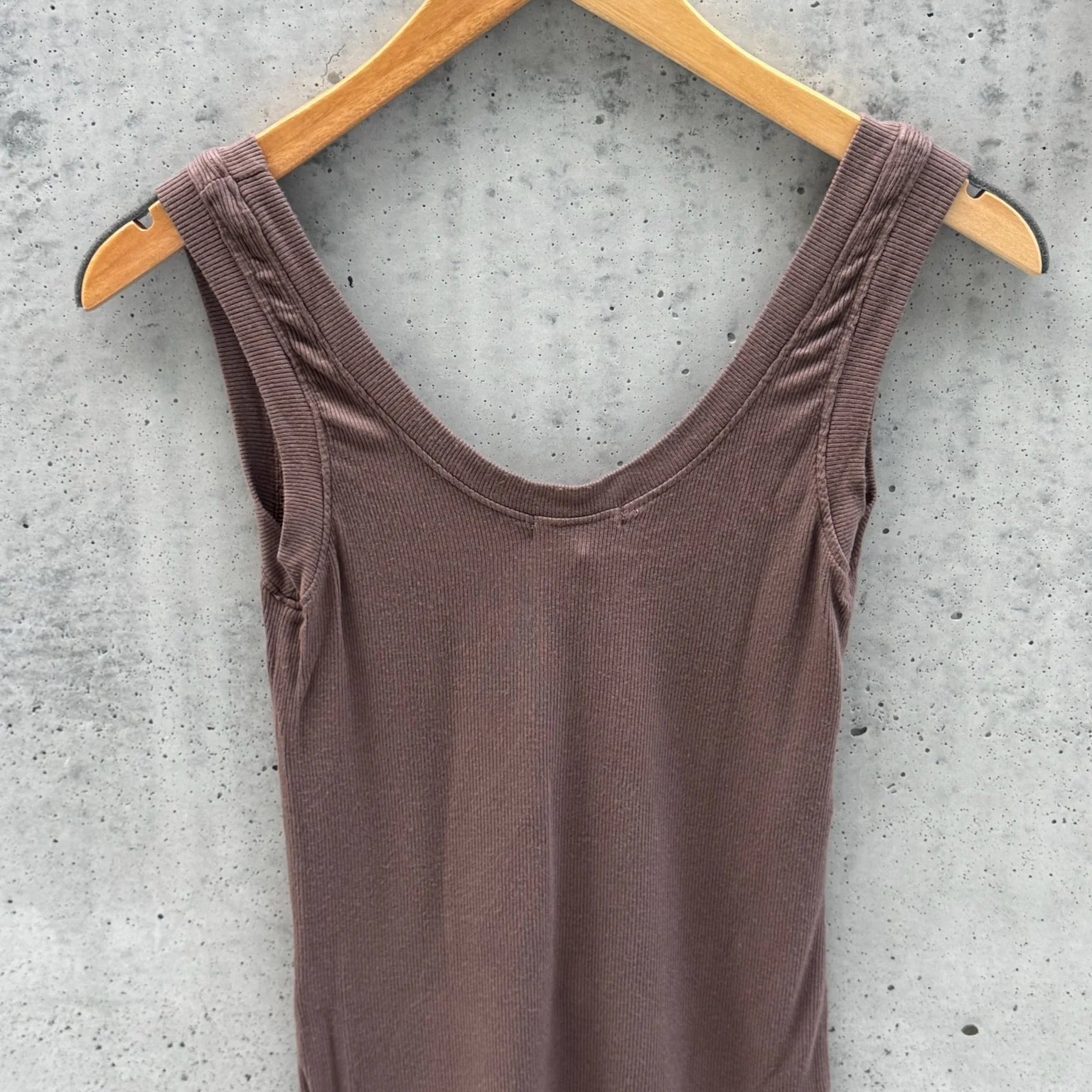 LA Made | New You Tank | Truffle | Back | Vagabond | Apparel | Boutique