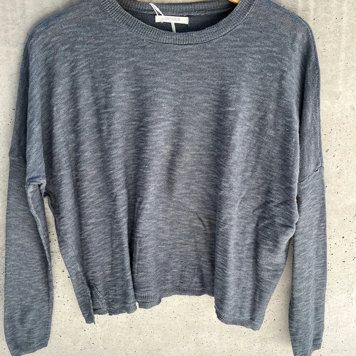 Stitch Drop Sandcastle Sweater