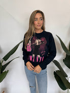 Daydreamer Shania Twain Leopard Guitar Vintage Sweatshirt