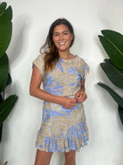 Khush Dora Skirt Steel Blue | Vagabond Apparel Boutique