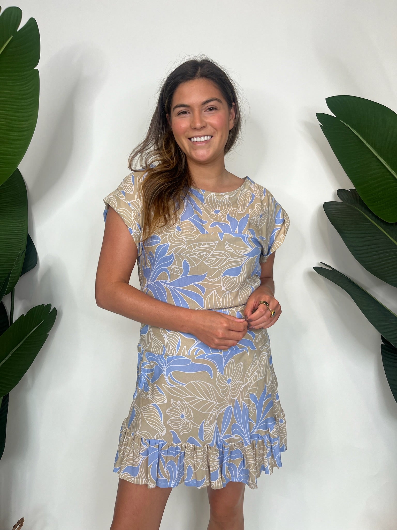 Khush Dora Skirt Steel Blue | Vagabond Apparel Boutique