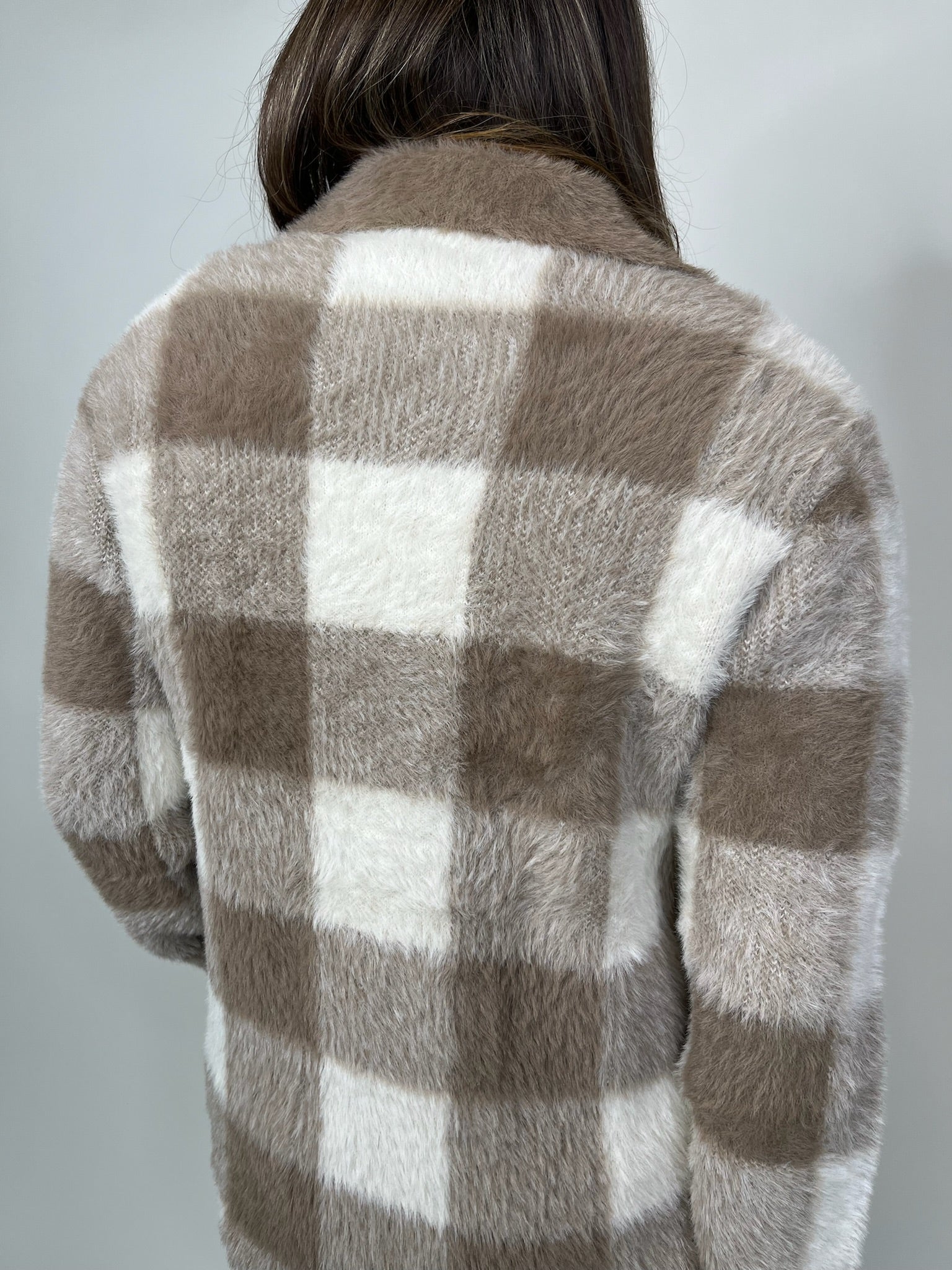 Bella Dahl Knitted Fuzzy Shacket | Vagabond Apparel Boutique