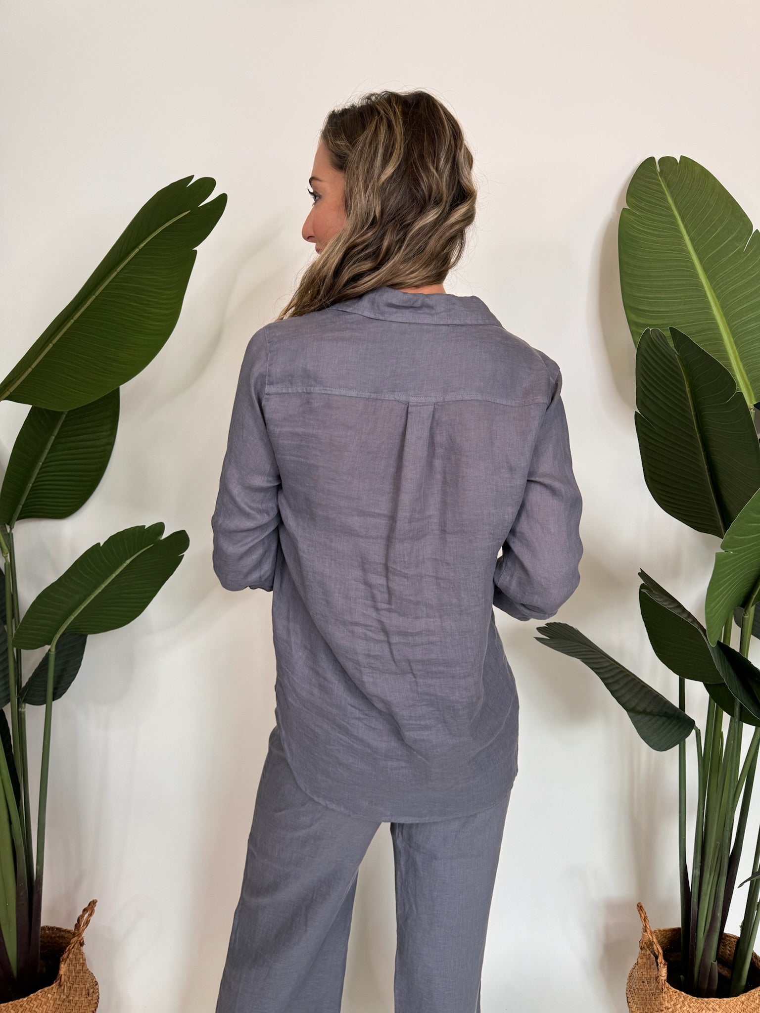 Fresh Laundry Linen Button Down Shirt