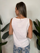 Sole Elise Linen Top White