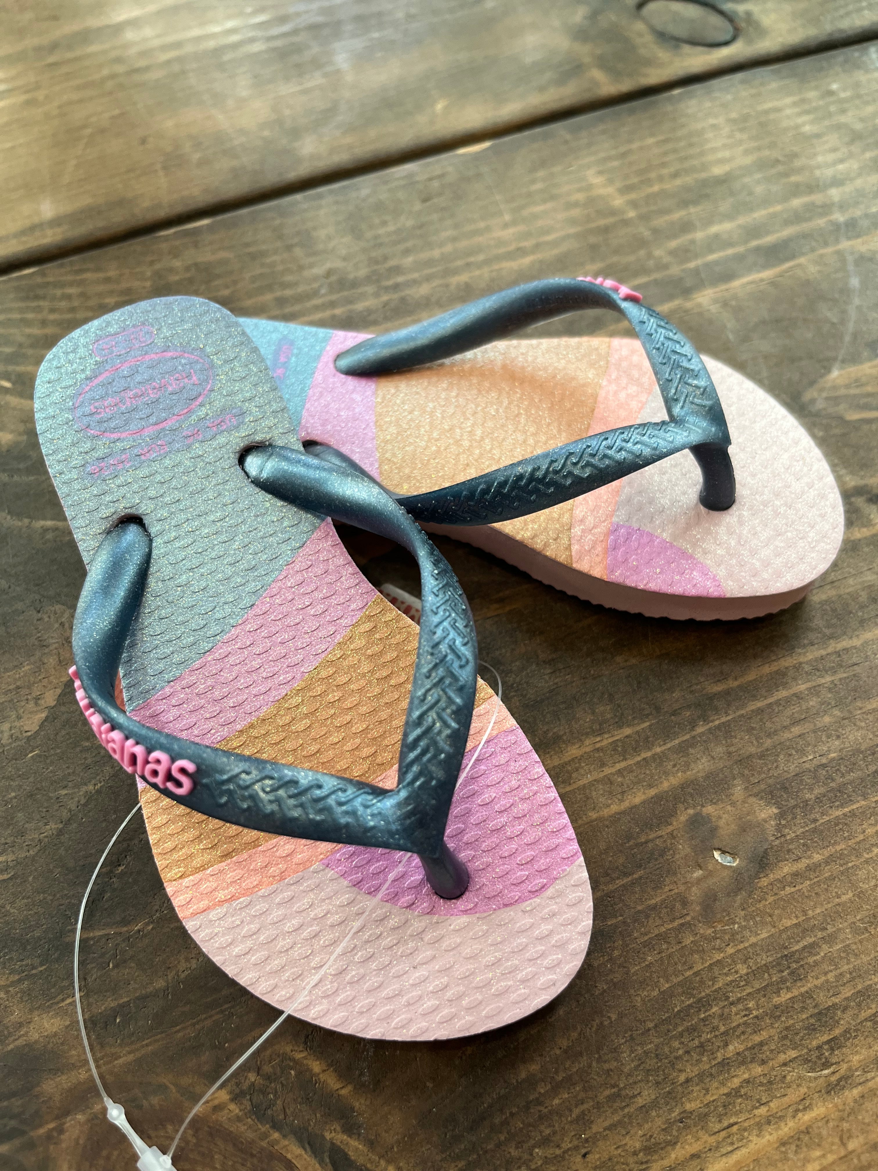 Havaianas Kid Slim Palette Glow Sandal Peony/Rose