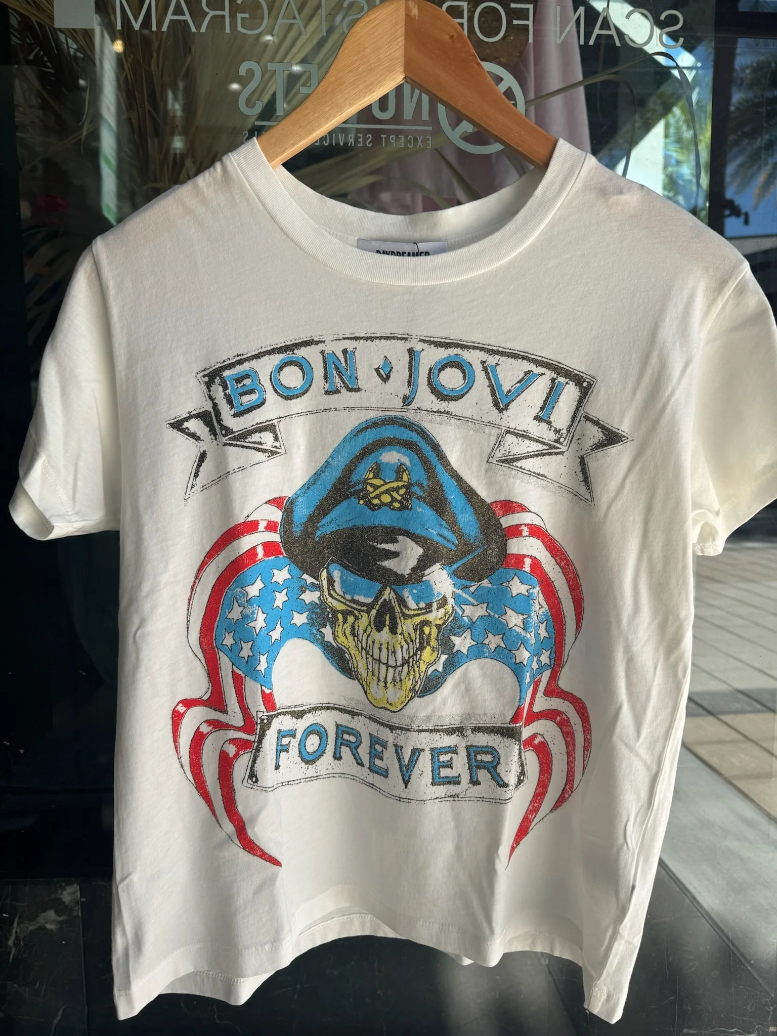 Daydreamer | Bon Jovi Forever Solo Tee | Hanging | Vagabond | Apparel | Boutique