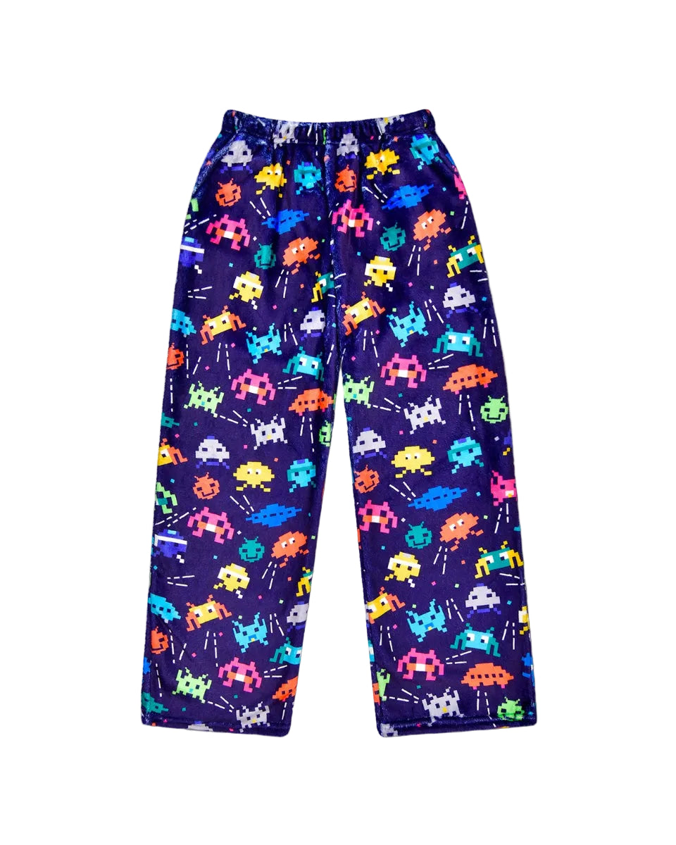 Iscream | Space Gamer Plush Pants | Vagabond | Apparel | Boutique