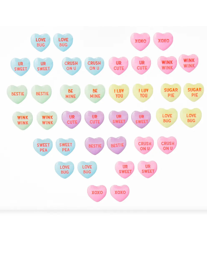 Iscream | Sweetheart Stick On Earrings | Vagabond | Apparel | Boutique