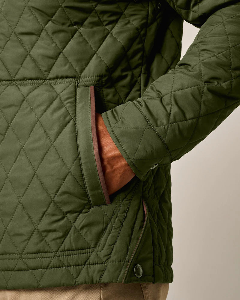 Johnnie O. | Juno Quilted Snap Jacket | Pocket | Vagabond | Apparel | Boutique