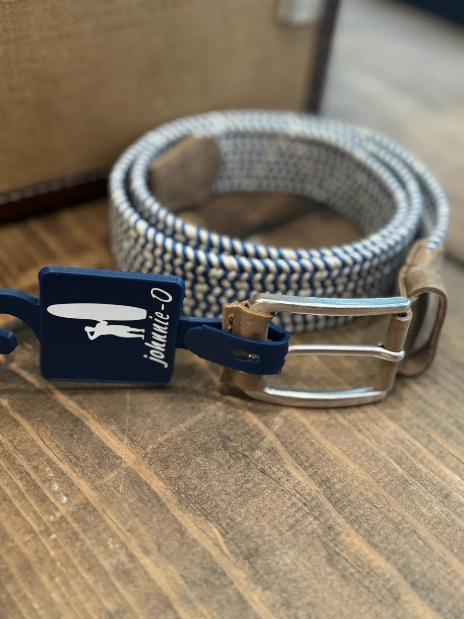 Johnnie O. | Stretch Belt | Sand | Top | Vagabond | Apparel | Boutique